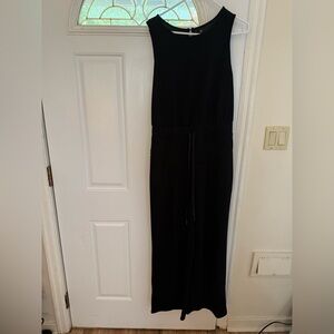Black Sleeveless Jumpsuit
